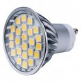 Žárovka LED GU10 24x5050 SMD EPISTAR, teplá bílá